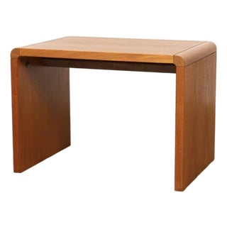 Mid-Century Modern Danish Teak "Waterfall" Side Table by Trioh For Sale