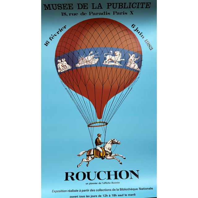 This original vintage exhibition poster, printed in France in 1983, was created for a museum exhibition devoted to the...