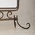 Modern French Rectangular Metal Table Mirror with Scroll Details, 1950s For Sale - Image 3 of 7