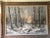 Large Forest Oil Painting on Canvas, 1950 For Sale - Image 12 of 13