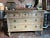 Antique French Louis XVI Style Commode | 1930s Painted Cherrywood Chest of Drawers | Light Gray Distressed Finish Elevate...