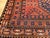 Vintage Turkmen Ersari in Allover Geometric Pattern in Red, Blue, Navy, Brown For Sale - Image 12 of 14