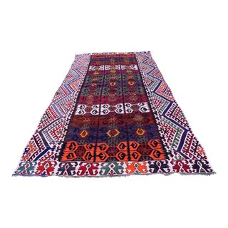 Oversize Turkish Kilim Rug For Sale