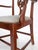 Baker Charleston Collection double pedestal mahogany banded dining table w/ 3 extension leaves 6 chairs set. Chair: 19 ×...