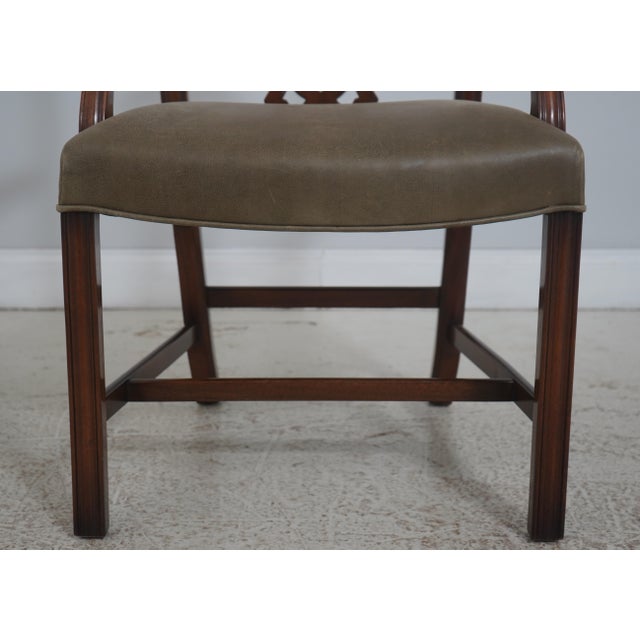 Set of 12 Smith & Watson Chippendale Style Dining Chairs For Sale - Image 13 of 18