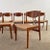 1960s Scandinavian Modern Teak and Rope Weave Dining Chairs - Set of 6 For Sale - Image 4 of 10