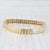 2010s 2ctw Diamond Tennis Omega Chain Bracelet 18k Yellow Gold 6.5" 5mm For Sale - Image 5 of 8