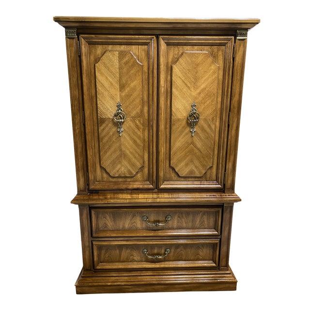 Vintage Stanley Furniture Italian Provincial Armoire Chairish