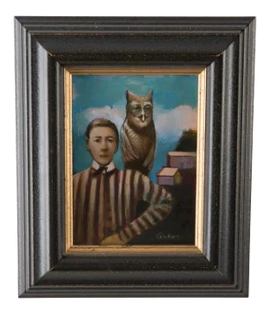 James Feehan "The Prince" Painting Oil & Wax