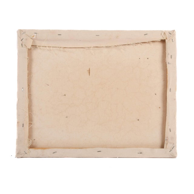 Mid 20th Century Signed Oil on Canvas Abstract Hue Painting After Philip Guston For Sale - Image 5 of 5