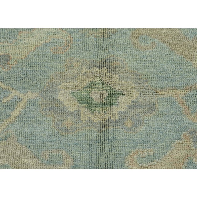 Early 21st Century Turkish Oushak Rug 5' x 6'4" #17030 For Sale - Image 5 of 8