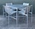 Vintage Richard Schultz High Top Dining Table & 4 Chairs For Sale - Image 9 of 12