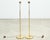 Pair of Mid-Century Brass Adjustable Pharmacy Floor Lamps For Sale - Image 18 of 18