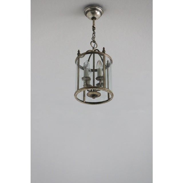 1960s Italian Empire Style Lantern Pendant attributed to Gaetano Sciolari, 1960s For Sale - Image 5 of 12
