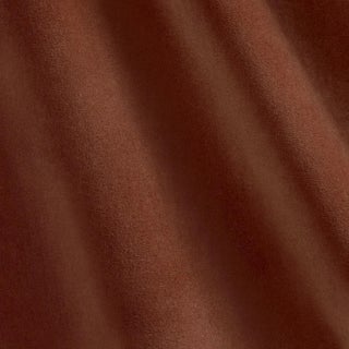 SAMPLE - Schumacher Rocky Performance Velvet Fabric In Terracotta For Sale