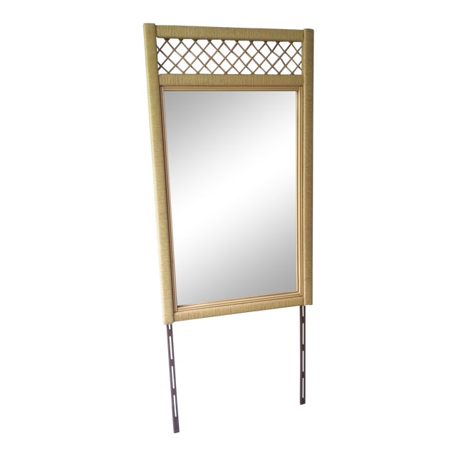 Henry Link Tall Wicker Rattan Mirror Chairish