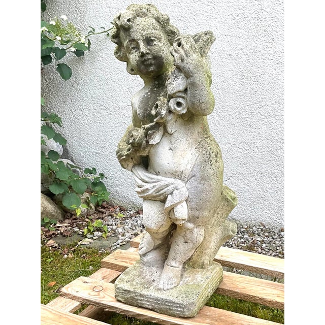 Garden Figurine in Composite Material, 1960s For Sale - Image 10 of 10