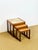 Vintage Teak and Ceramic Nesting Tables, 1960s, Set of 3 For Sale - Image 15 of 15