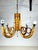 Vintage Bamboo Rattan Chandelier For Sale - Image 11 of 11