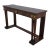 Baker Neoclassical Mahogany Console Table W. Paw Feet For Sale