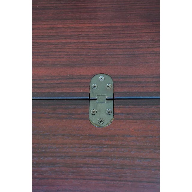 Brown Extendable Model Sc/66 Table by Claudio Salocchi for Luigi Sormani, Italy, 1965 For Sale - Image 8 of 10