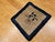 1900 - 1909 Vintage Chinese Art Deco Square Rug, Hand-Knotted Wool, Floral Pattern, Ivory & Blue, 14"x14" For Sale - Image 5 of 8