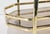 Mid 20th Century Italian Modern Rolling Drinks Cart or Console Trolley of Brass and Smoked Glass For Sale - Image 13 of 14