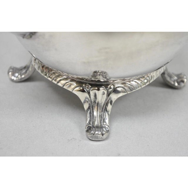 Vintage International Silver Co Silver Plated Victorian Teapot Coffee Pot For Sale In Philadelphia - Image 6 of 13