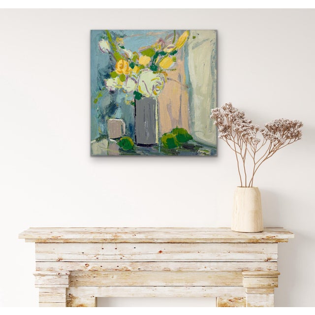 Abstract Impressionistic Landscape Original Oil Painting For Sale - Image 3 of 11