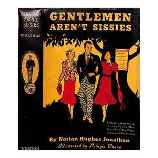 "Gentlemen Aren't Sissies" 1938 Jonathan, Norton Hughes For Sale
