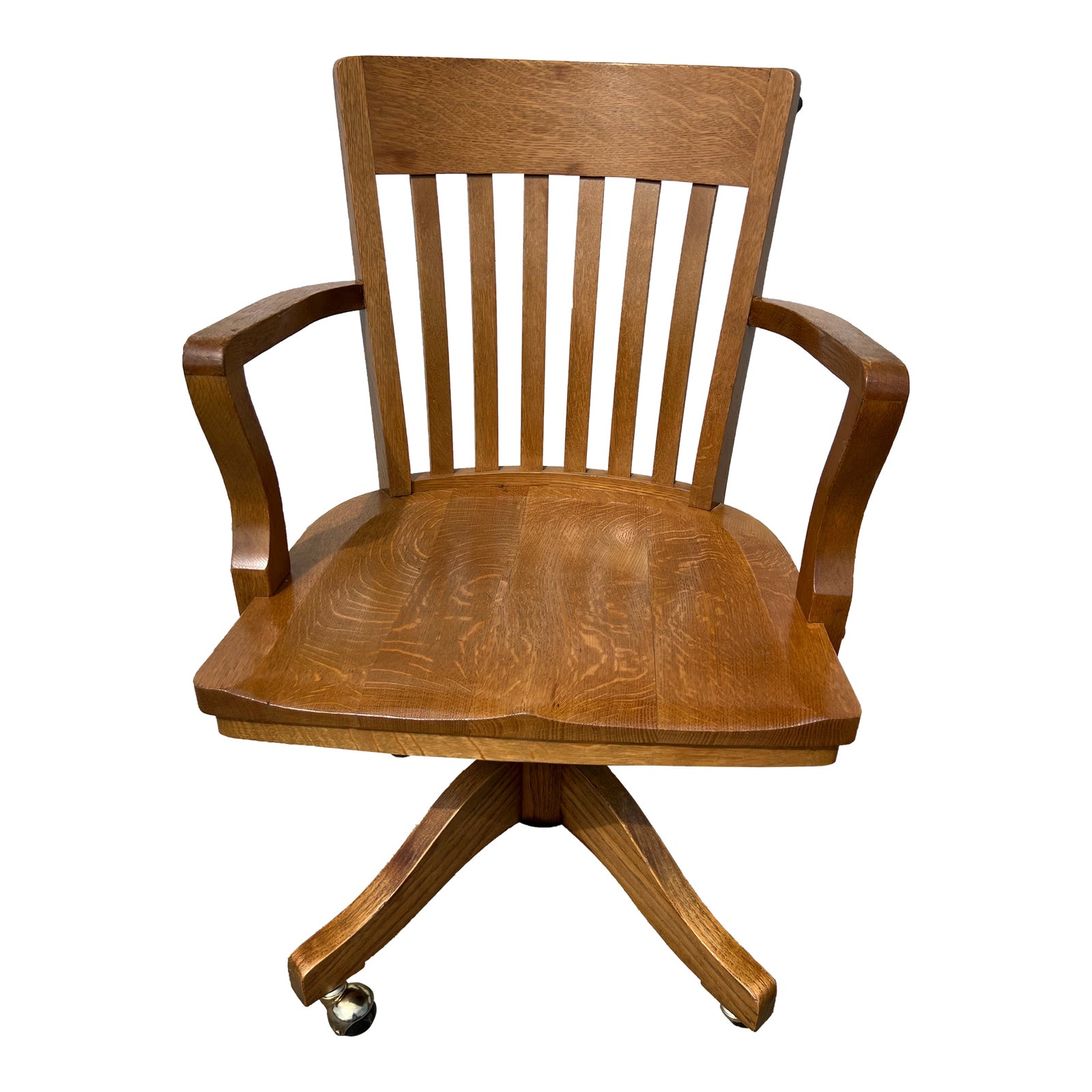 Early 20th Century Antique The Sikes Company Solid Oak Adjustable