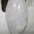 Pair of barrel shaped rock crystal table lamps For Sale - Image 4 of 7