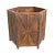 Mid 20th Century Vintage Rusted Iron Planter Box Small For Sale - Image 5 of 5