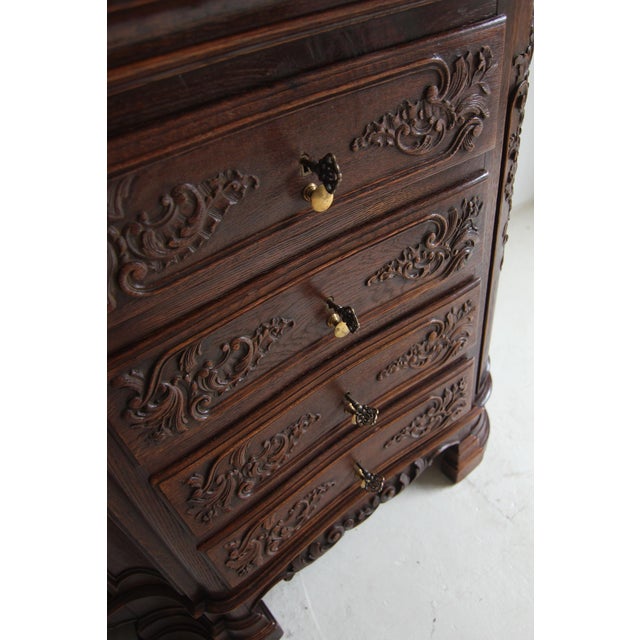 Large Liège Baroque Sideboard, 1910 For Sale - Image 14 of 18