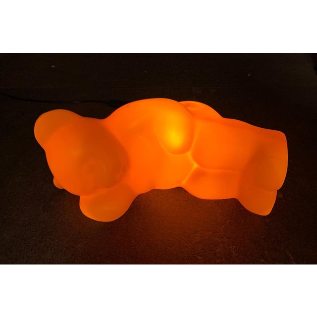 Postmodern German Lumibär Bear Floor Lamp by Klein & Leidig for Flötotto, 1990s For Sale - Image 10 of 18