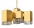 Vintage Cubic Pendant Light by Gaetano Sciolari, 1970s For Sale
