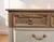 Wood 1970s Refinished Elegant Hollywood Regency Dixie Furniture Dresser in Cream & Natural Oak Tones For Sale - Image 7 of 10