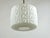 1960s Mid-Century Czech Milk Glass Pendant Lamp from Napako, 1960s For Sale - Image 5 of 11