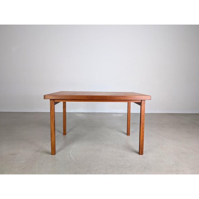 Midcentury Modern Dining Table in Teak For Sale - Image 4 of 11