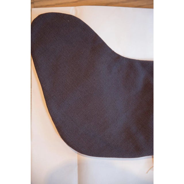 American Rug Fragment Stocking Fuchsia Suede For Sale - Image 3 of 4