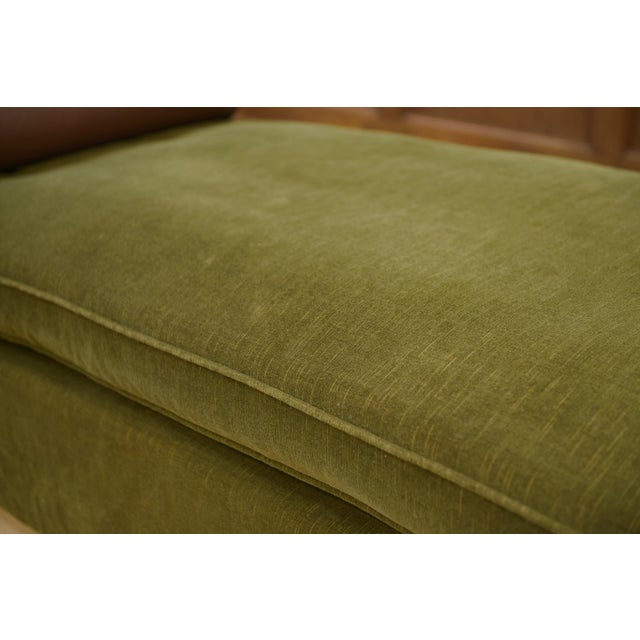 Wood Daybed in the style of Eugène Printz, 1940s For Sale - Image 7 of 13