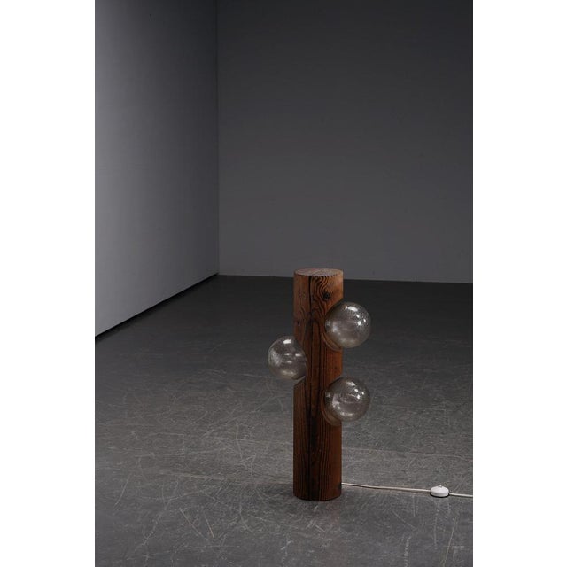 Brown Sculptural Standing Lamp from Temde, 1960s For Sale - Image 8 of 16