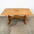 Mid 20th Century Danish Modern Dining Table Solid White Oak Attributed to Henning Kjaernulf Leaf X2 For Sale In Sacramento - Image 6 of 12