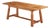 A French Brutalist Style Solid Oak Dining Table, C. 1950. For Sale