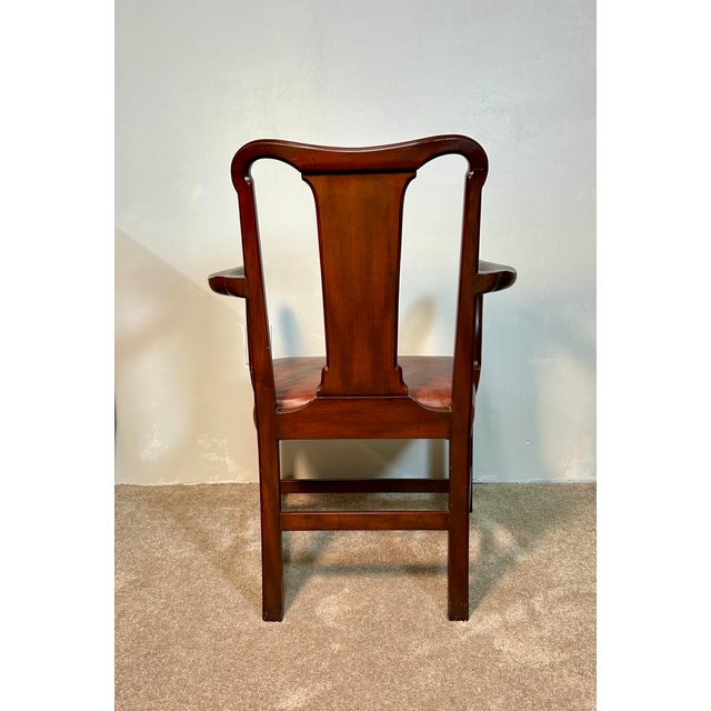 Kittinger Williamsburg Wa 1119 Chippendale Armchair For Sale - Image 9 of 9