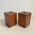 Mid Century Modern 1960s Walnut Candle Holders Handmade a Pair For Sale - Image 4 of 8