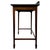 Early 20th Century English Edwardian Inlaid Mahogany Writing Table For Sale - Image 9 of 10