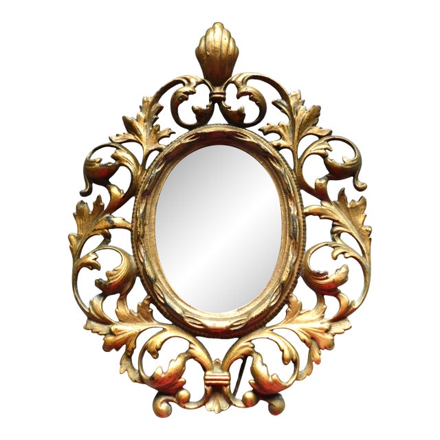 Antique Victorian Metal Openwork Standing Picture Frame For Sale