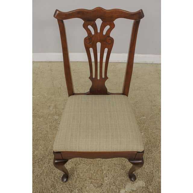 Set of 8 Pennsylvania House Cherry Dining Room Chairs Chairish