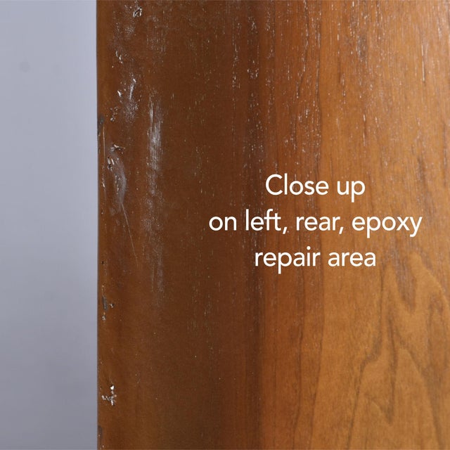 Hoke Wood Products Mid-Century Modern Walnut High Boy Dresser For Sale - Image 13 of 18